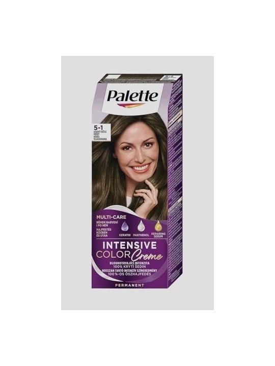 Palette Colorante per capelli in crema 51 Castano chiaro freddo