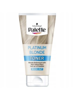 PALETTE Toner Platinum Blonde tonico per capelli biondi effetto platino 150ml Palette www.essenzetotalstyle.com 