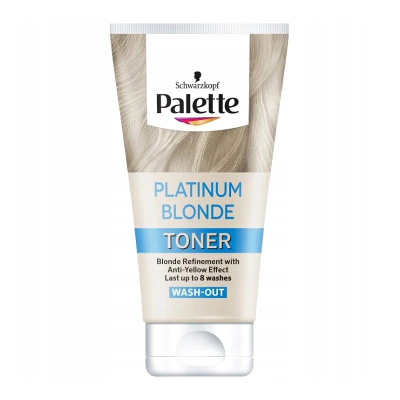 PALETTE Toner Platinum Blonde tonico per capelli biondi effetto platino 150ml Palette www.essenzetotalstyle.com 