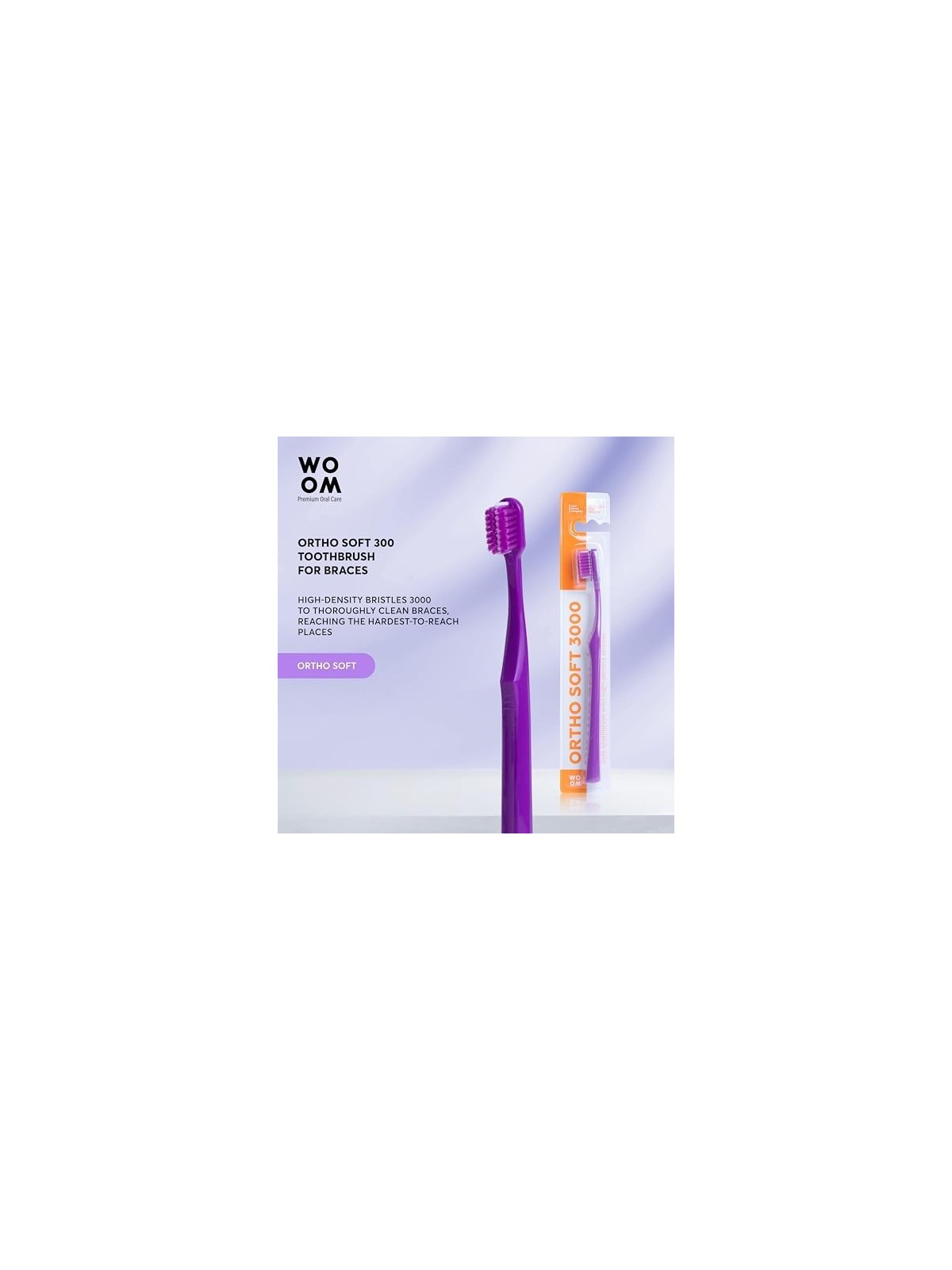 WOOM Ortho Soft 3000 spazzolino ortodontico