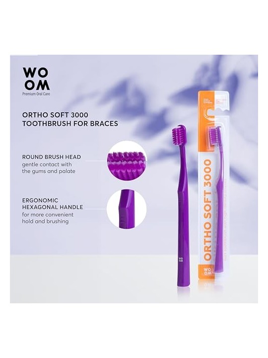 WOOM Ortho Soft 3000 spazzolino ortodontico