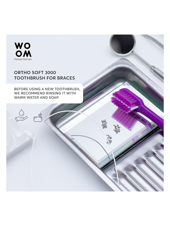 WOOM Ortho Soft 3000 spazzolino ortodontico