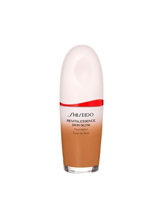 Base Shiseido Revitalessence Skin Glow SPF30 420 Bronze 30ml Donna