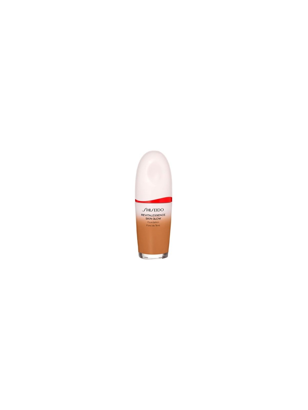 Base Shiseido Revitalessence Skin Glow SPF30 420 Bronze 30ml Donna
