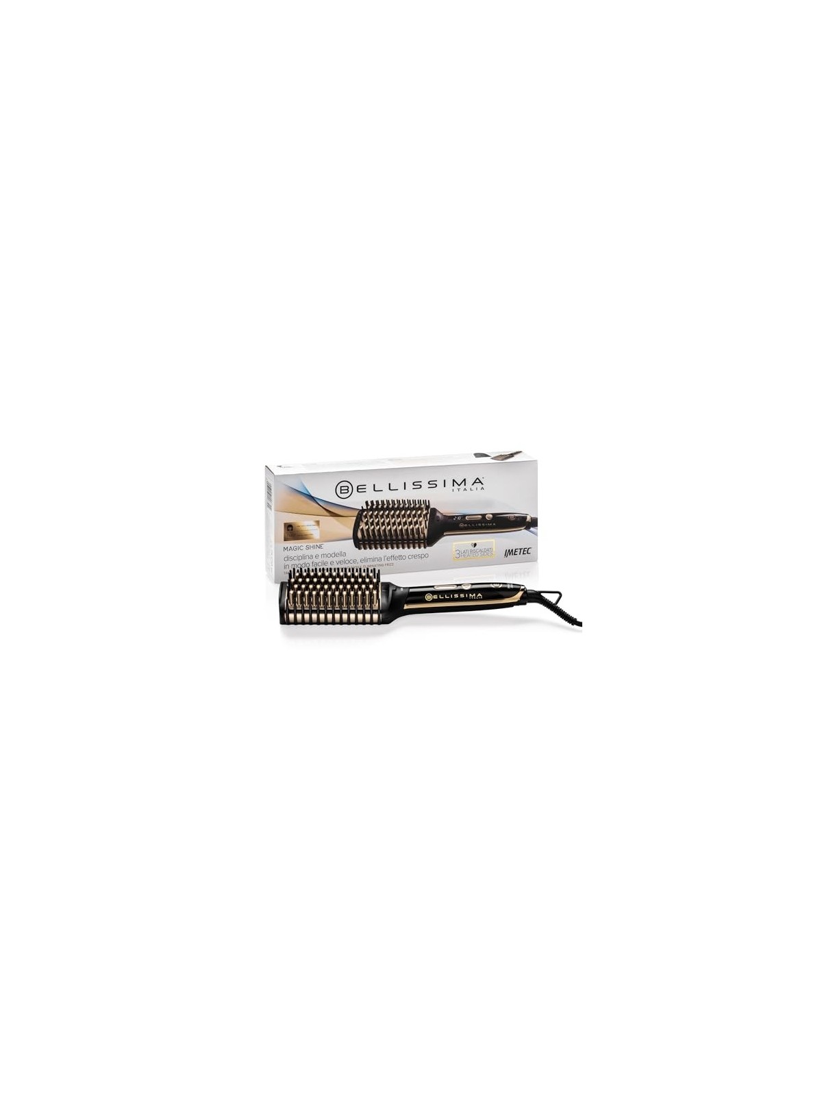 Bellissima Magic Shiny Brush 11879 Spazzola per capelli lisciante donna