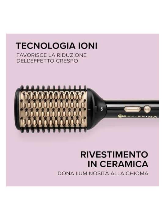 Bellissima Magic Shiny Brush 11879 Spazzola per capelli lisciante donna