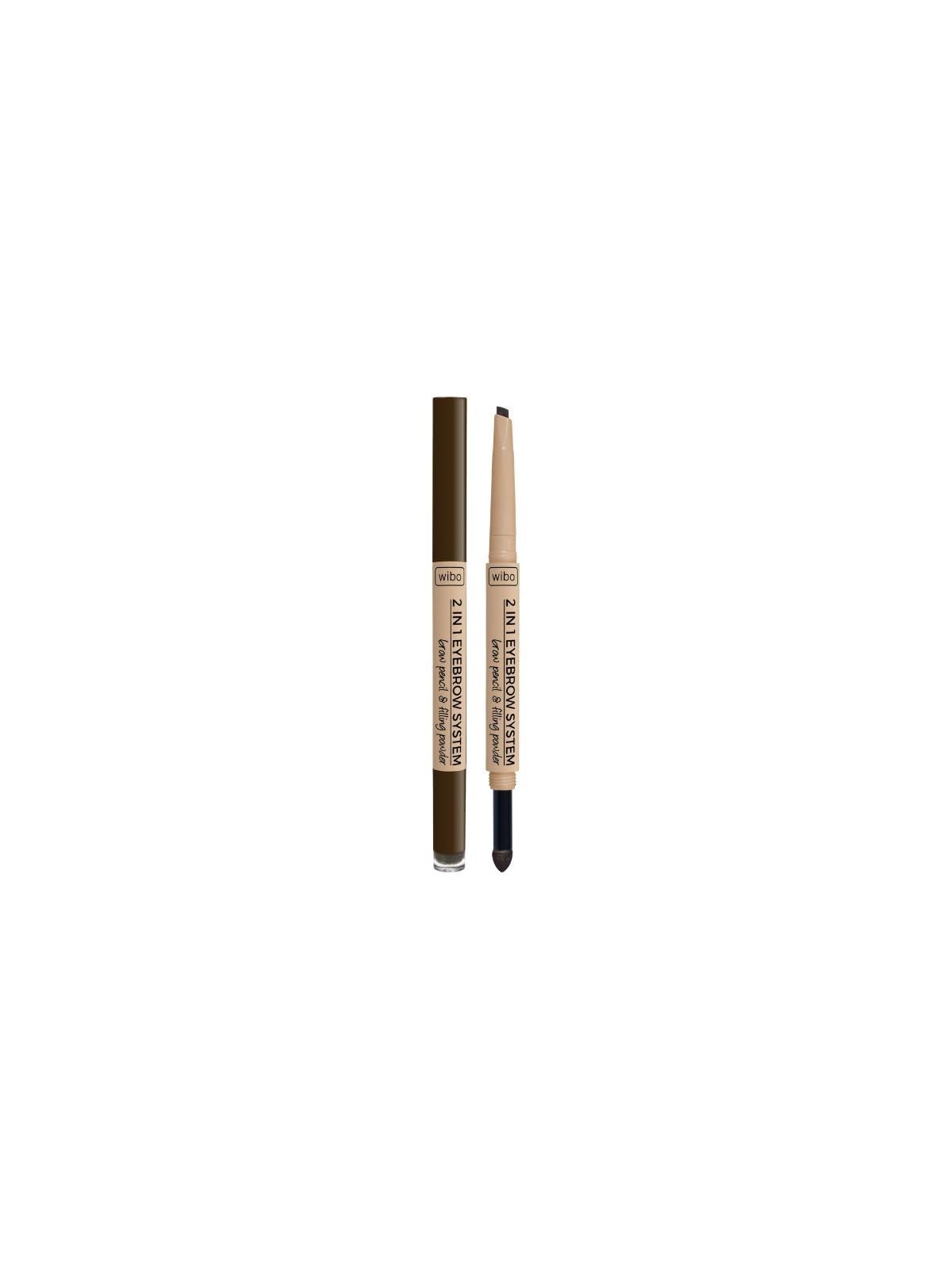 WIBO 2 In 1 Eyebrow System Eyebrow Pencil n 3 2g