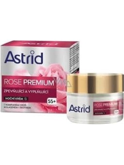 Astrid Crema notte Premium alla rosa 55 donna 50ml
