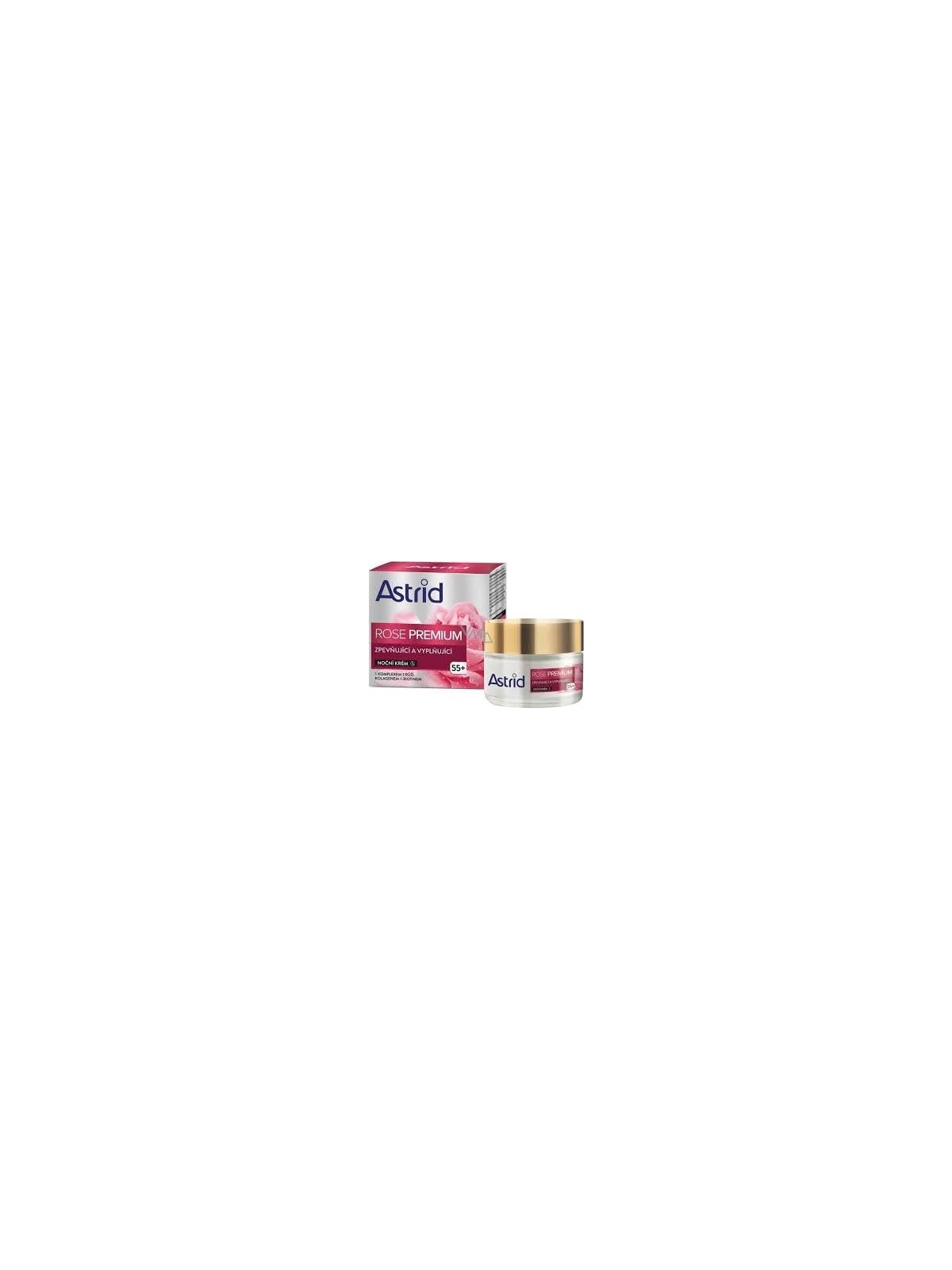 Astrid Crema notte Premium alla rosa 55 donna 50ml