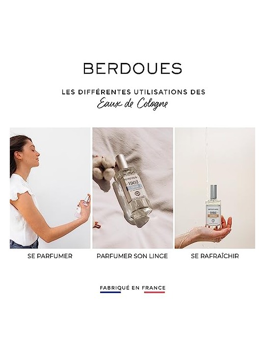 BERDOUES Fleur DOranger Eau de cologne spray 125ml
