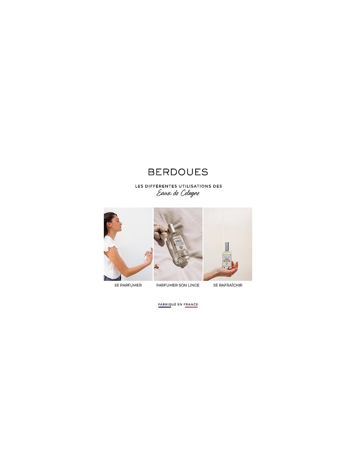 BERDOUES Fleur DOranger Eau de cologne spray 125ml