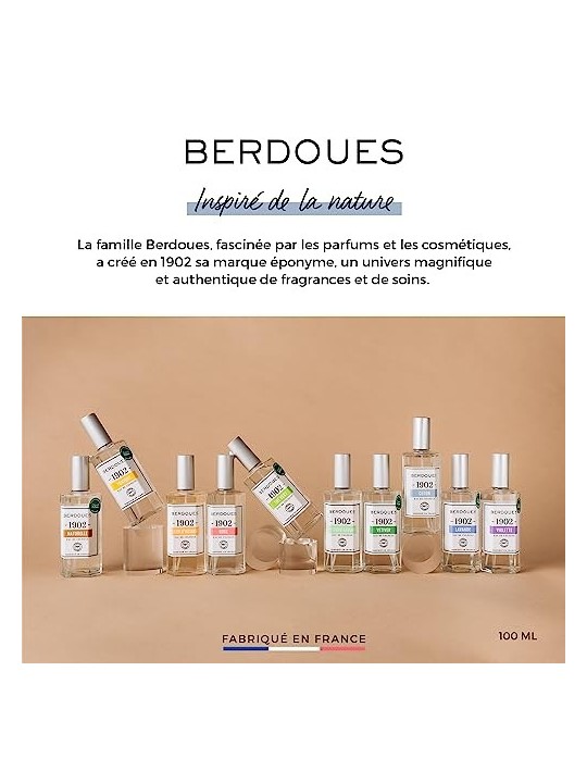 BERDOUES Fleur DOranger Eau de cologne spray 125ml