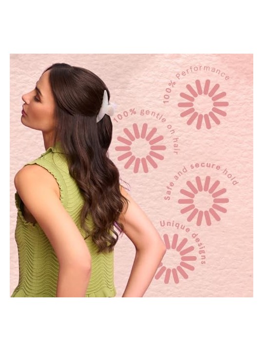 Invisibobble Clipstar Clawdia Tortoise L Fermaglio per capelli donna