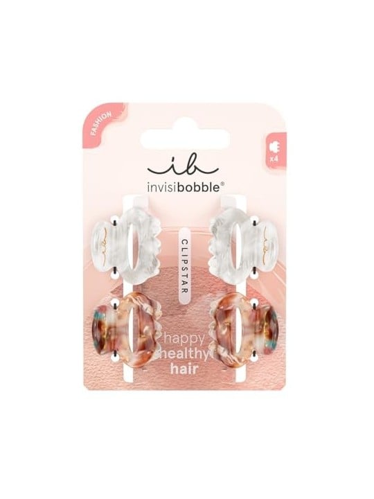 Elegant hair clips for women by Invisibobble Clipstar Petit Bijoux S