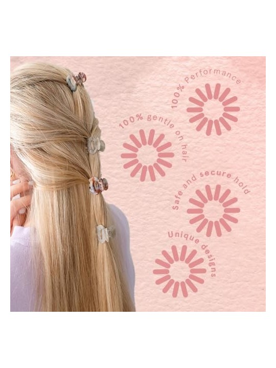 Elegant hair clips for women by Invisibobble Clipstar Petit Bijoux S