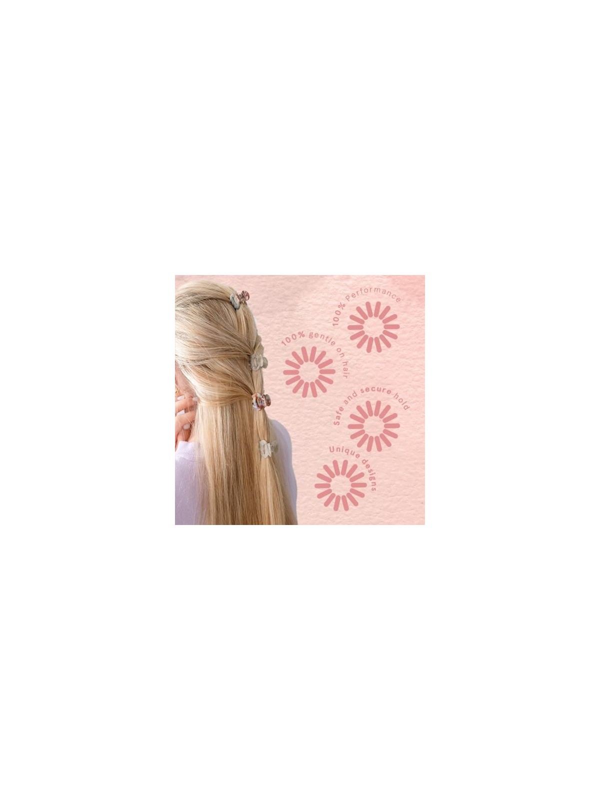Elegant hair clips for women by Invisibobble Clipstar Petit Bijoux S