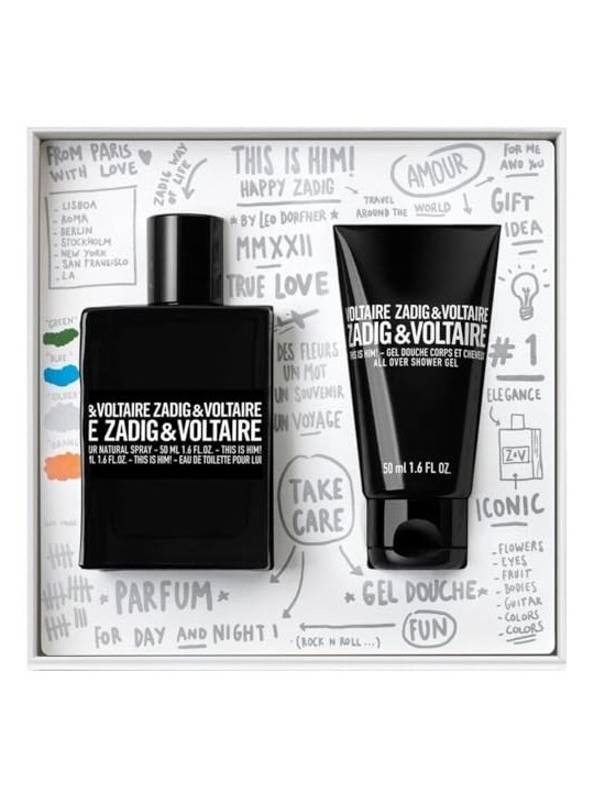 Zadig & Voltaire This Is Him! Giftset 100ml eau de toilette