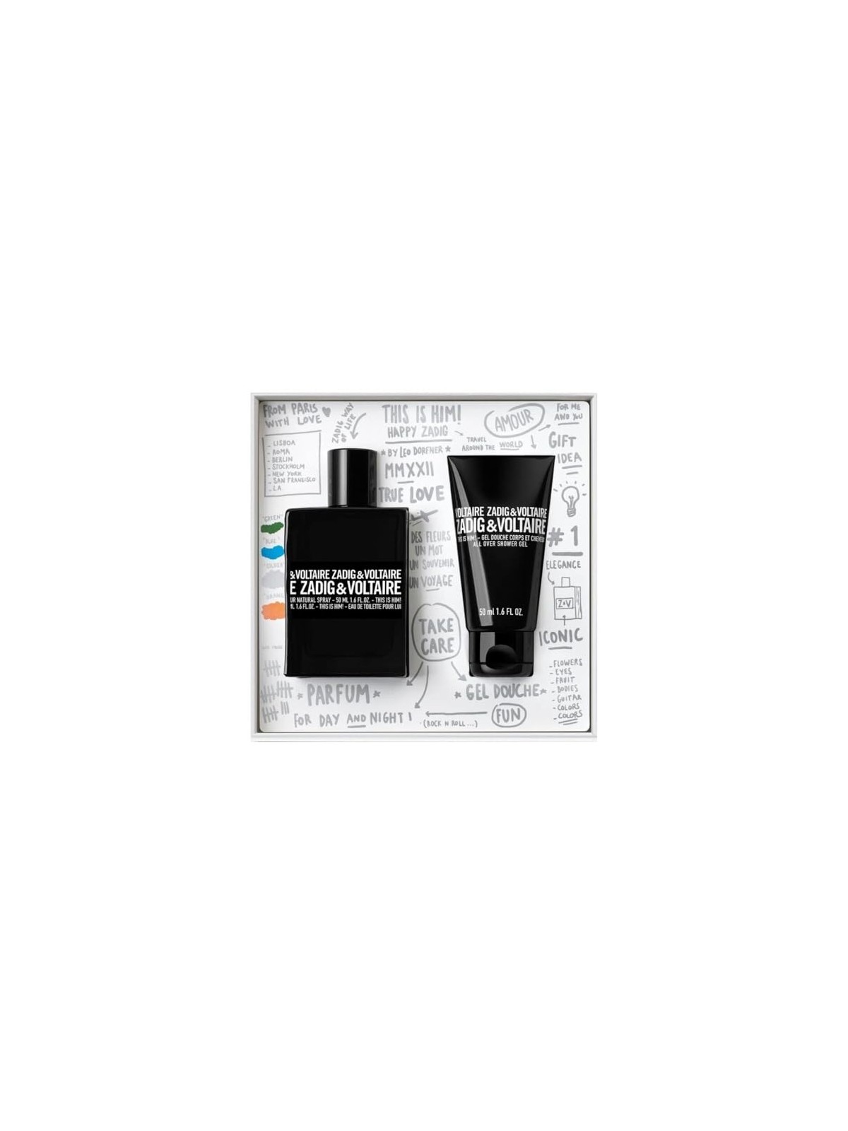 Zadig & Voltaire This Is Him! Giftset 100ml eau de toilette