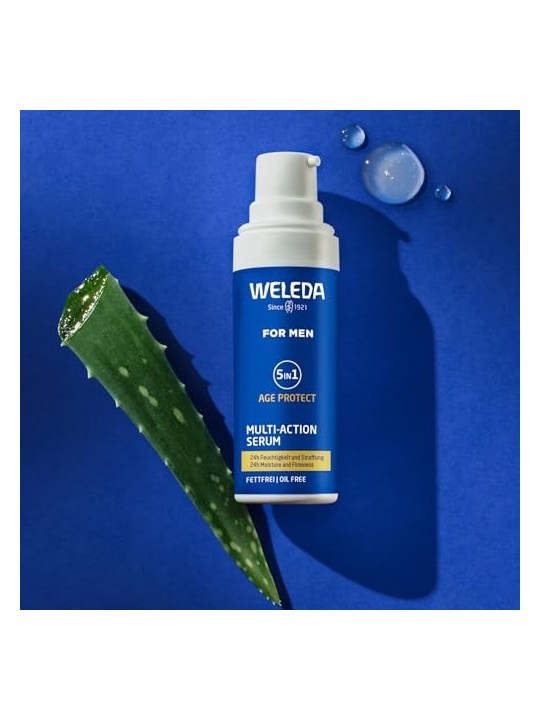 Siero multifunzionale Weleda For Men per la pelle da uomo