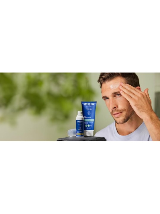 Gel detergente viso e barba per uomo