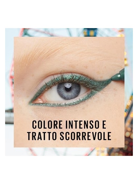 Matita gel Maybelline Liner per tatuaggi impermeabile 13 g donna 817 Hunter Green