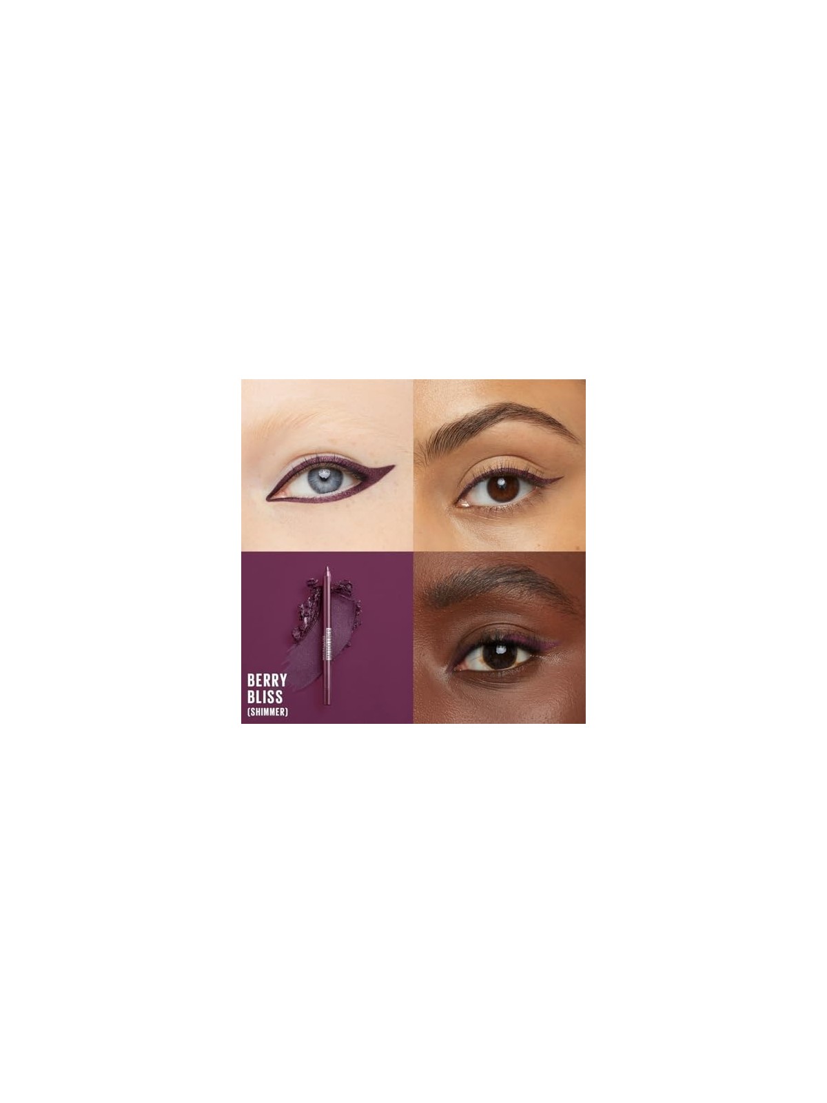 Maybelline Liner per tatuaggi impermeabile matita gel 13 g donna 818 Berry Bliss