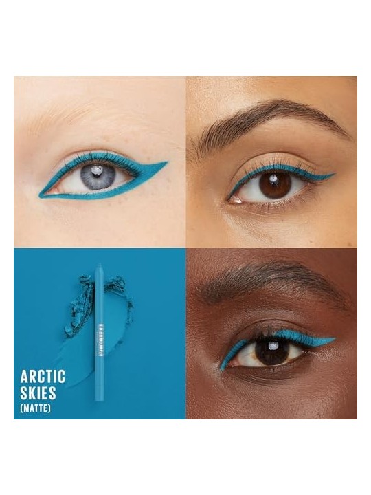 Maybelline Liner per tatuaggi impermeabile matita gel 13 g donna 806 Arctic Skies