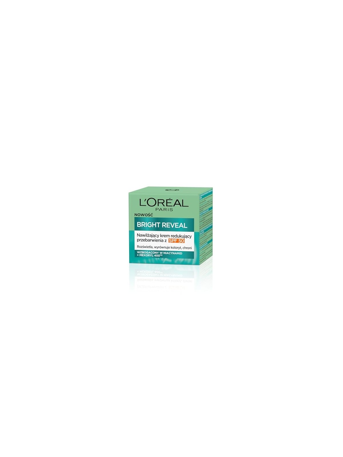 LOREAL Bright Reveal crema viso idratante riducente discromie SPF50 50ml