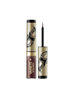 EVELINE Variete eyeliner colorato in calamaio 02 Shiny Brown 4ml