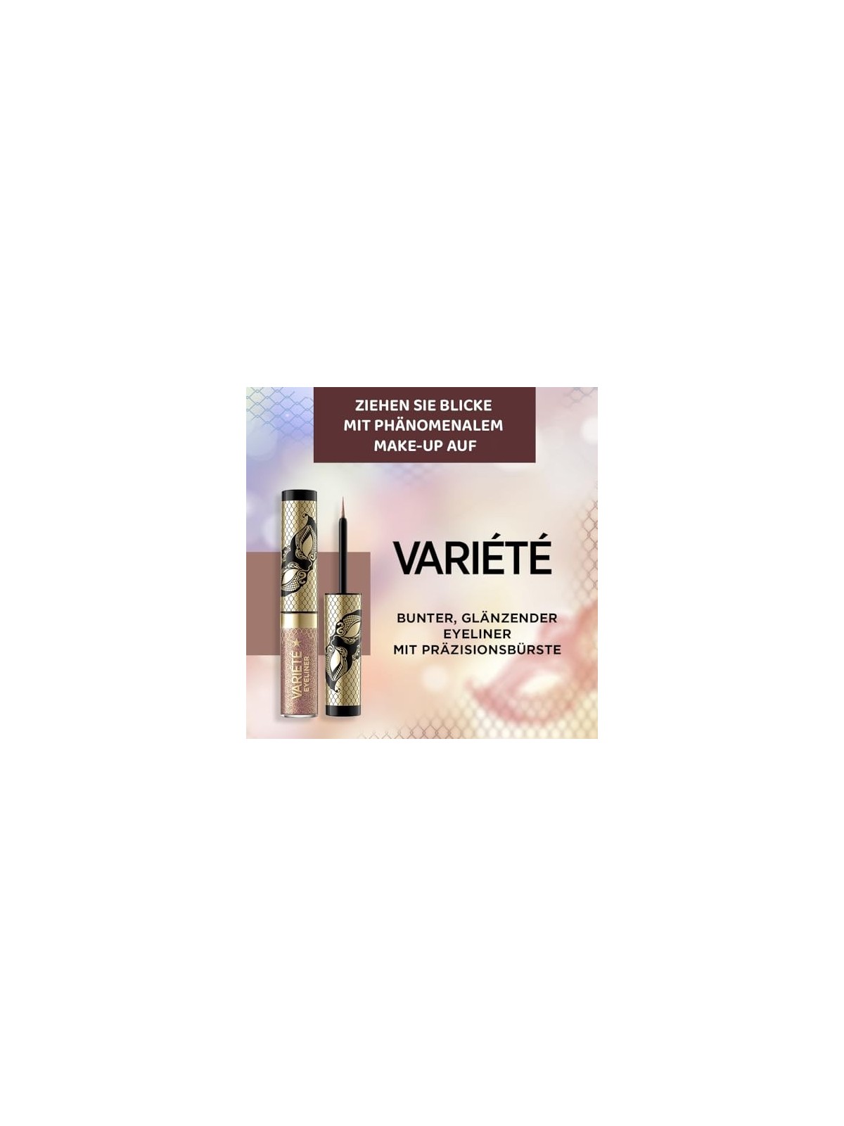 EVELINE Eyeliner colorato variegato in calamaio 04 Silver Dust 4ml