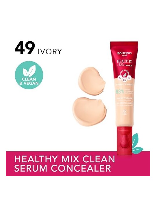 Bourjois Healthy Mix Serum Concealer roll-on 13ml 49 Ivory