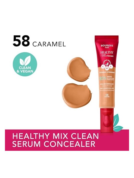 Bourjois Healthy Mix Serum Concealer roll-on 13ml 58 Caramel