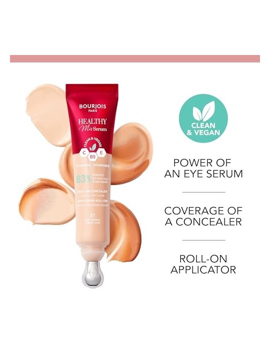 Bourjois Healthy Mix Serum Concealer roll-on 13ml 58 Caramel