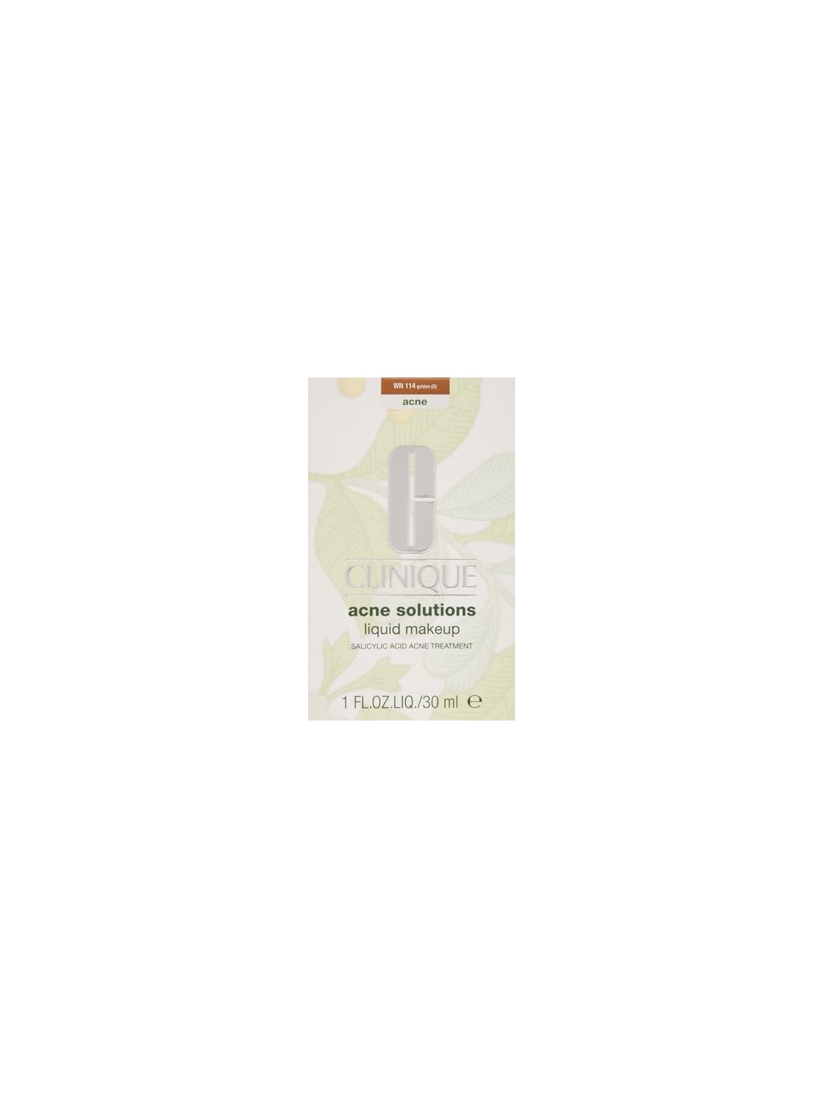 Fondotinta Clinique Anti-Blemish Solutions 30ml WN114 Golden