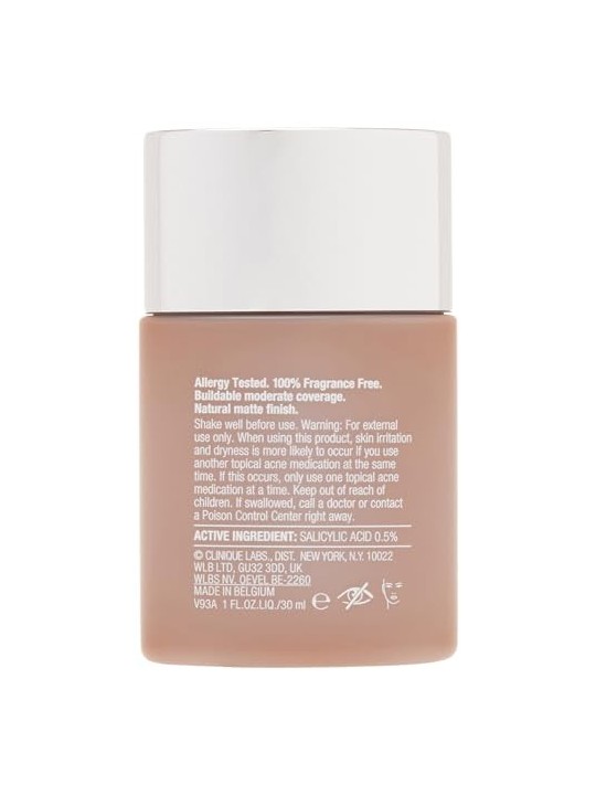 Fondotinta Clinique Anti-Blemish Solutions 30ml WN114 Golden