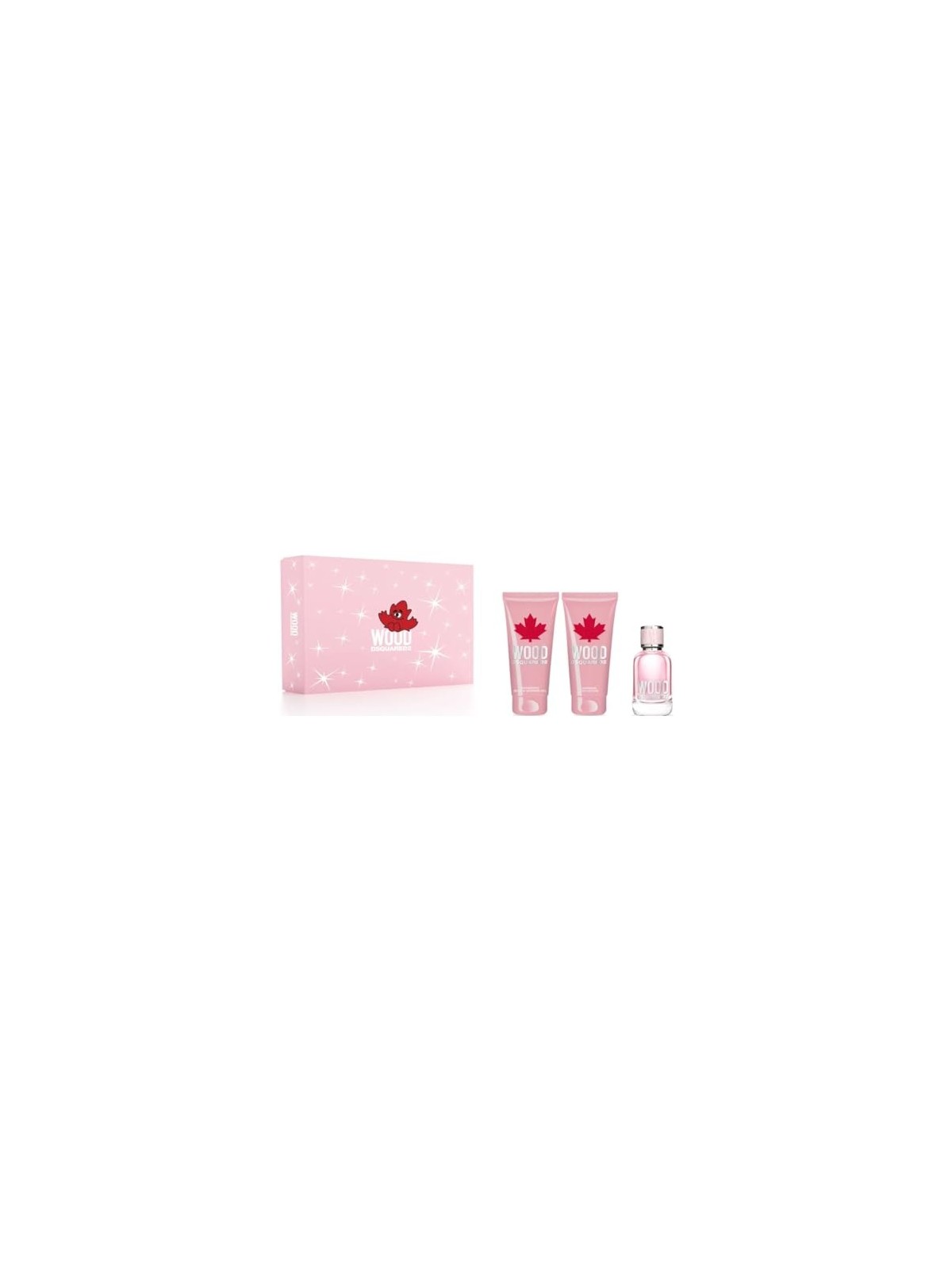 Dsquared2 Wood Pour Femme Set 3 Pezzi unisex