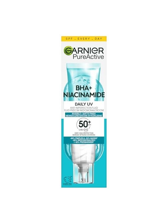 GARNIER BHA Niacinamide fluido viso per il giorno 40ml