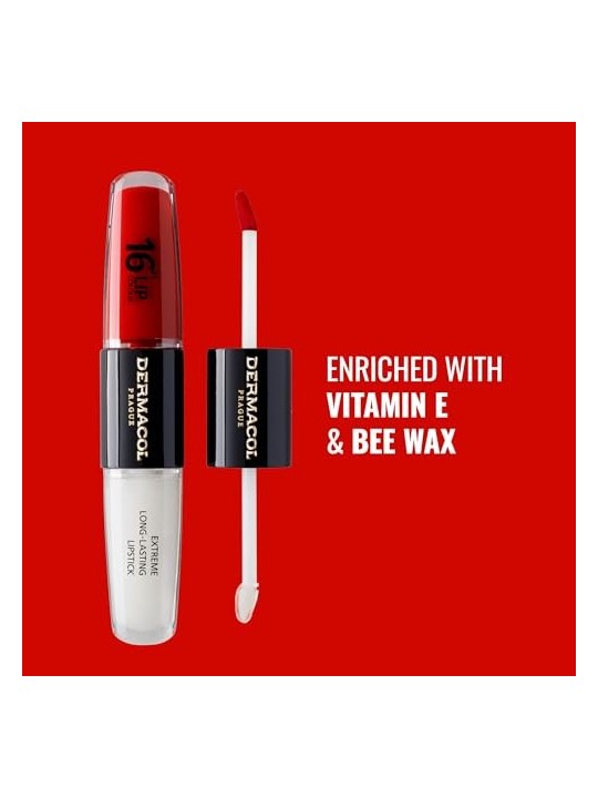Rossetto a lunga tenuta Dermacol 16H Lip Colour 4 ml donna 4