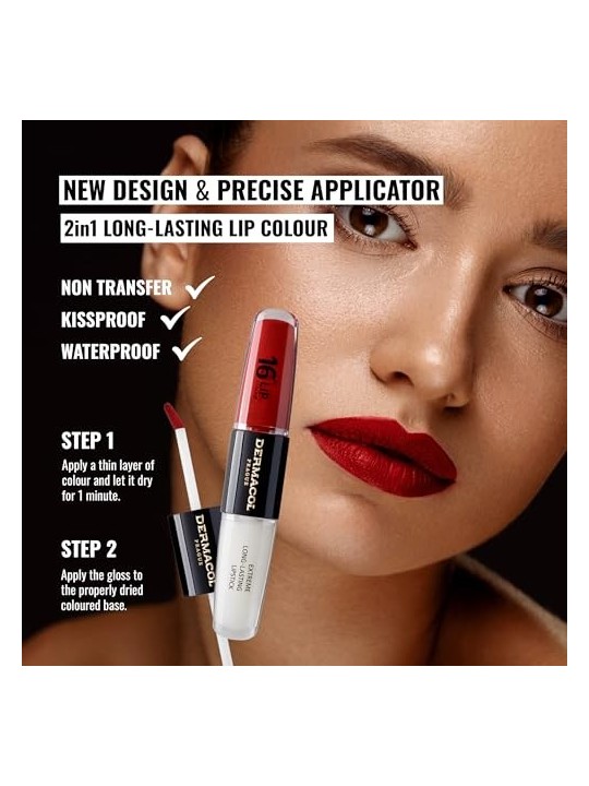 Dermacol Rossetto a lunga tenuta estrema 16H Lip Colour 4 ml donna 20