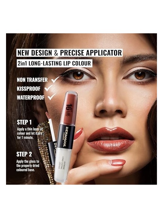 Dermacol Rossetto a lunga tenuta estrema 16H Lip Colour 4 ml donna 23