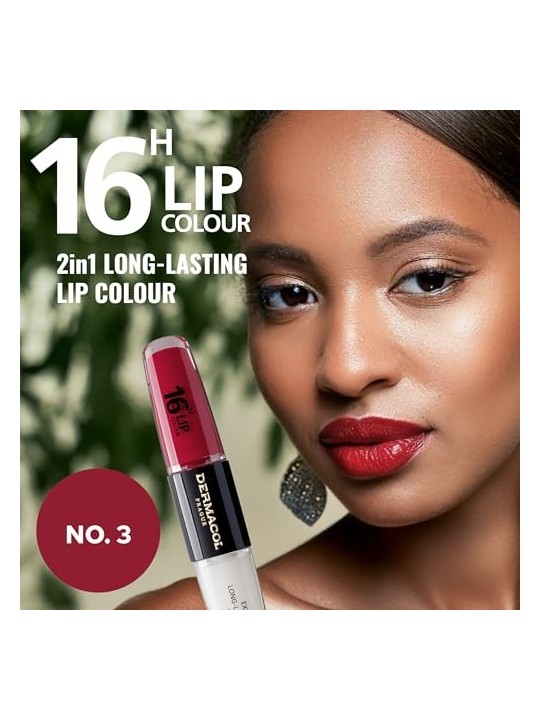 Rossetto a lunga tenuta Dermacol 16H Lip Colour 4 ml donna 3