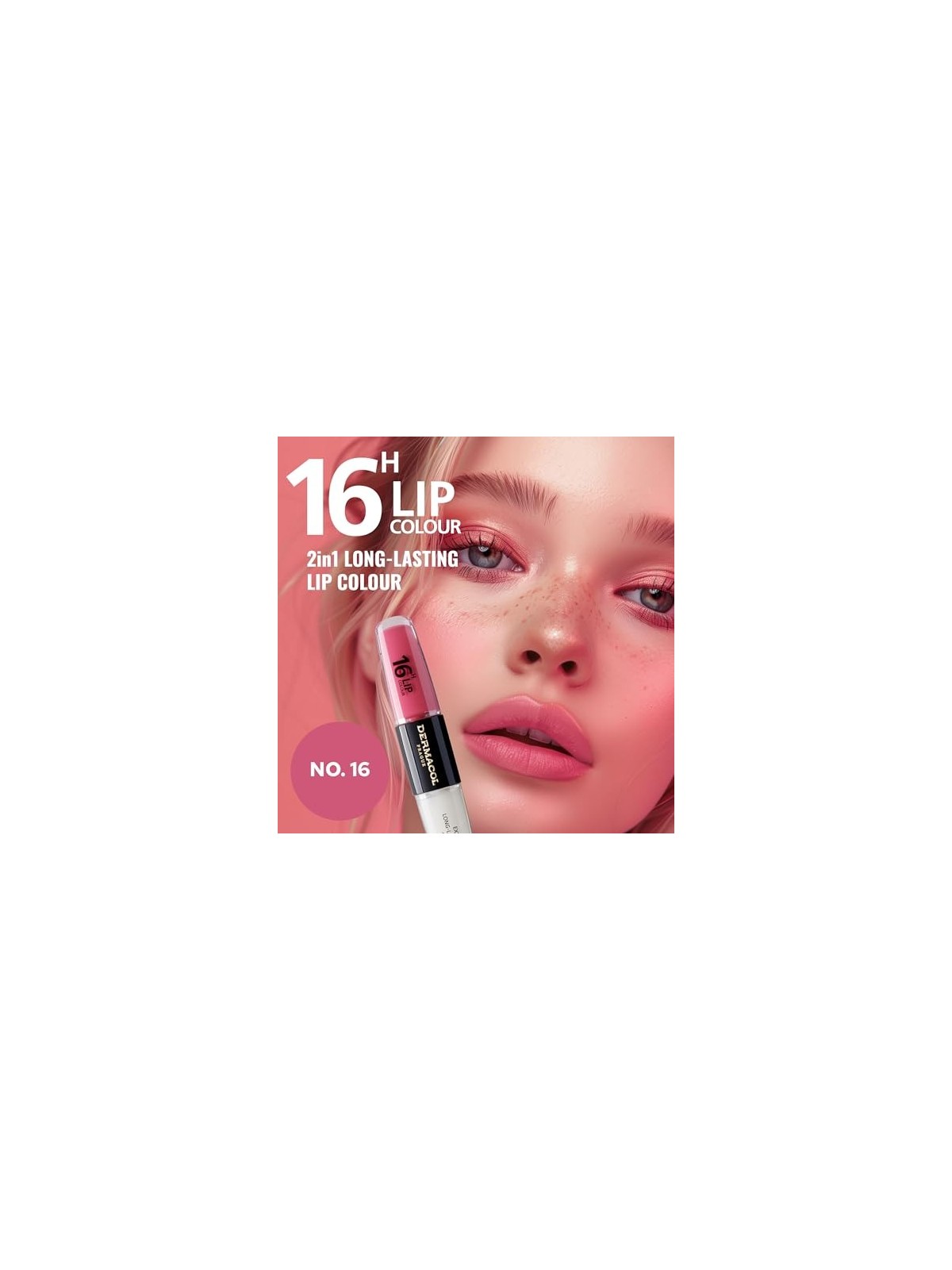 Rossetto a lunga tenuta Dermacol 16H Lip Colour 4 ml donna 16