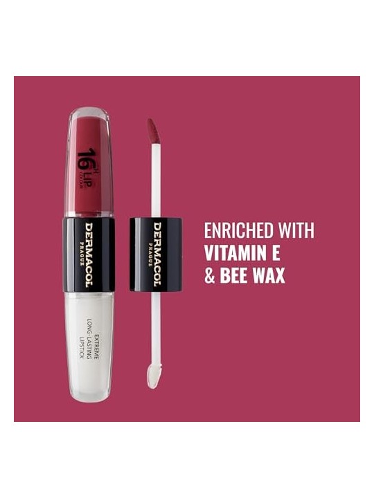 Rossetto a lunga tenuta Dermacol 16H Lip Colour 4 ml donna 6