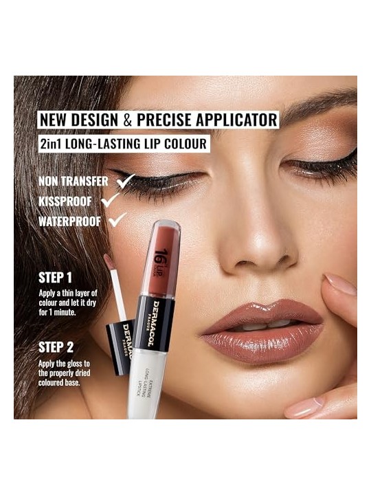 Dermacol Rossetto a lunga tenuta estrema 16H Lip Colour 4 ml donna 33