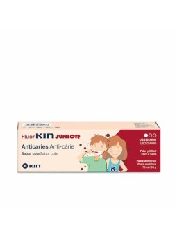 Kin FLUORKIN JUNIOR dentifricio al gusto di cola 75ml Unisex
