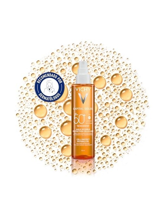 Vichy Capital Soleil Cell Protect Olio Invisibile SPF50 unisex 200ml