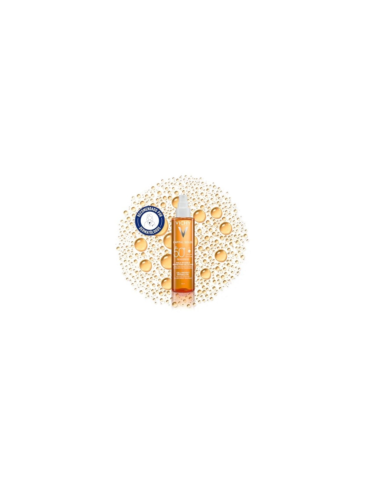 Vichy Capital Soleil Cell Protect Olio Invisibile SPF50 unisex 200ml