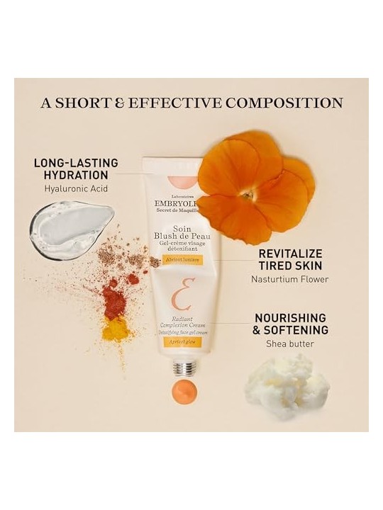 Embryolisse Radiant Complexion Cream 30ml Apricot Glow