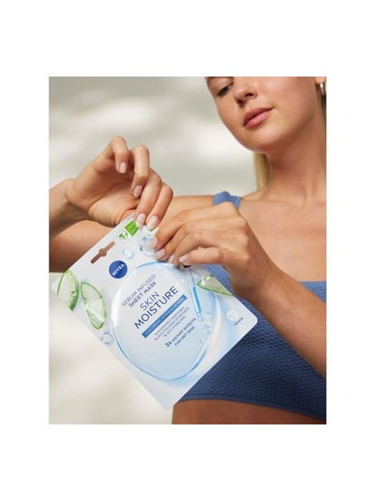NIVEA Skin Moisture maschera in tessuto 1 pz