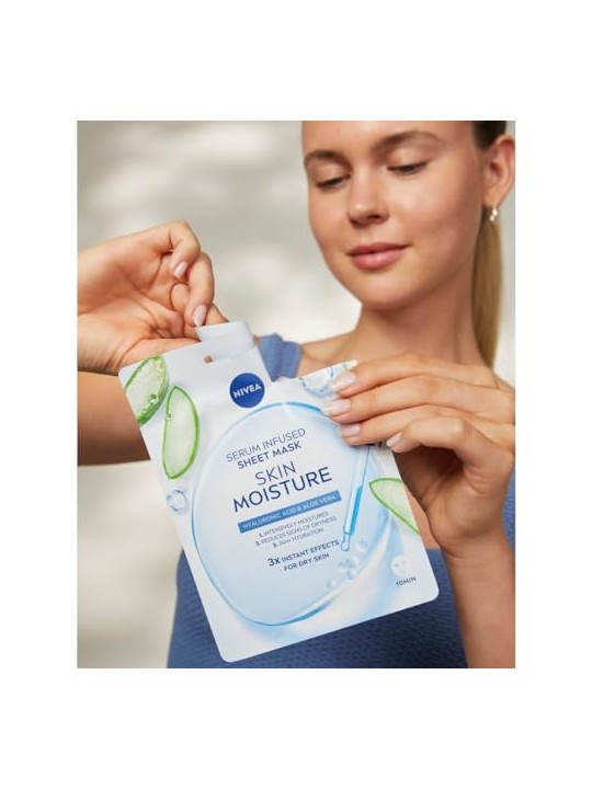 NIVEA Skin Moisture maschera in tessuto 1 pz